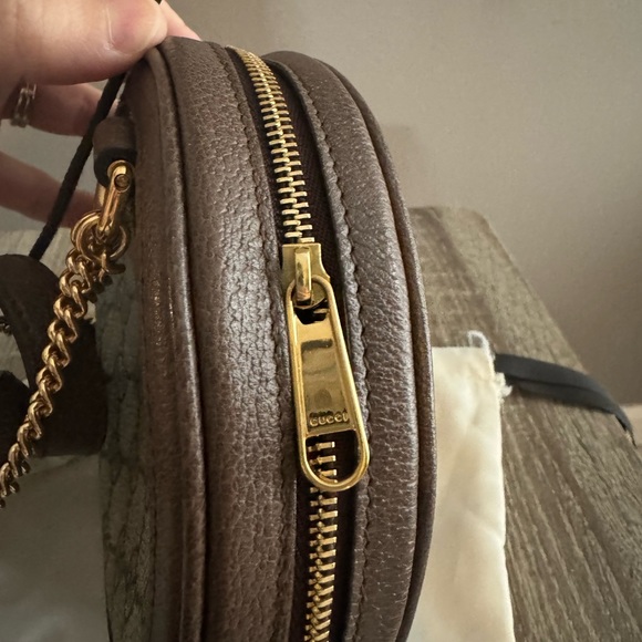 Authentic Gucci Mini Ophidia Round Backpack - Picture 6 of 11